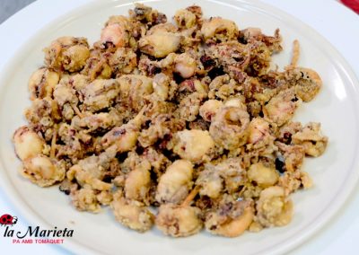Chipirones Fritos,Restaurant La Marieta, Mollet del Valles, Barcelona