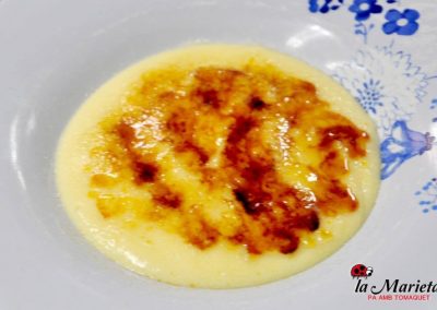 Crema Catalana, Restaurant La Marieta, Mollet del Valles, Barcelona