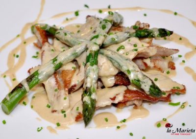 Secreto ibérico con salsa,Restaurant La Marieta, Mollet del Valles, Barcelona