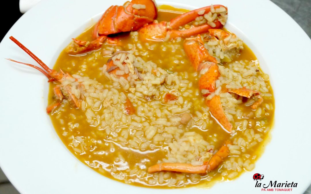 Arroz con bogavante Restaurant La Marieta Mollet