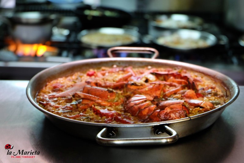 Restaurant La Marieta, Mollet del Vallès,Barcelona, tel. 93 593 31 83, menú especial sábados 23€ todo incluido