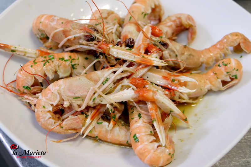 Restaurante La Marieta,Mollet del Valles, Barcelona, íntimo y familiar,especialistas en arroces y carnes , Menú degustación