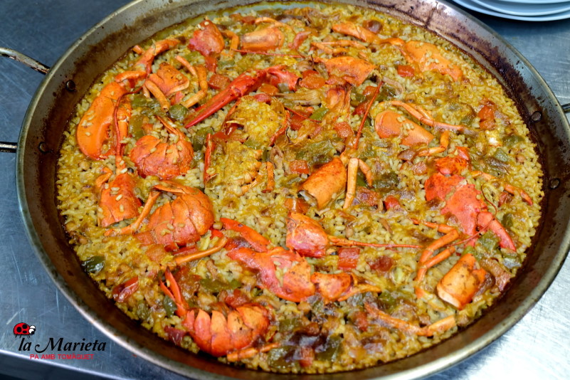 Restaurante La Marieta,Mollet del Valles, Barcelona , Menú degustación. Todos los viernes 25€ y los sábados 30€ incluye mariscada