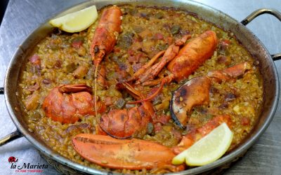 La mejor paella de bogavante de Mollet del Vallès, Barcelona, para celebraciones, para disfrutar los platos del mar