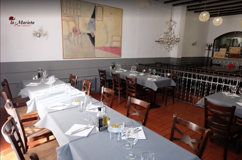 Restaurante con menú para grupos en provincia de Barcelona barato, la Marieta de Mollet del Vallès